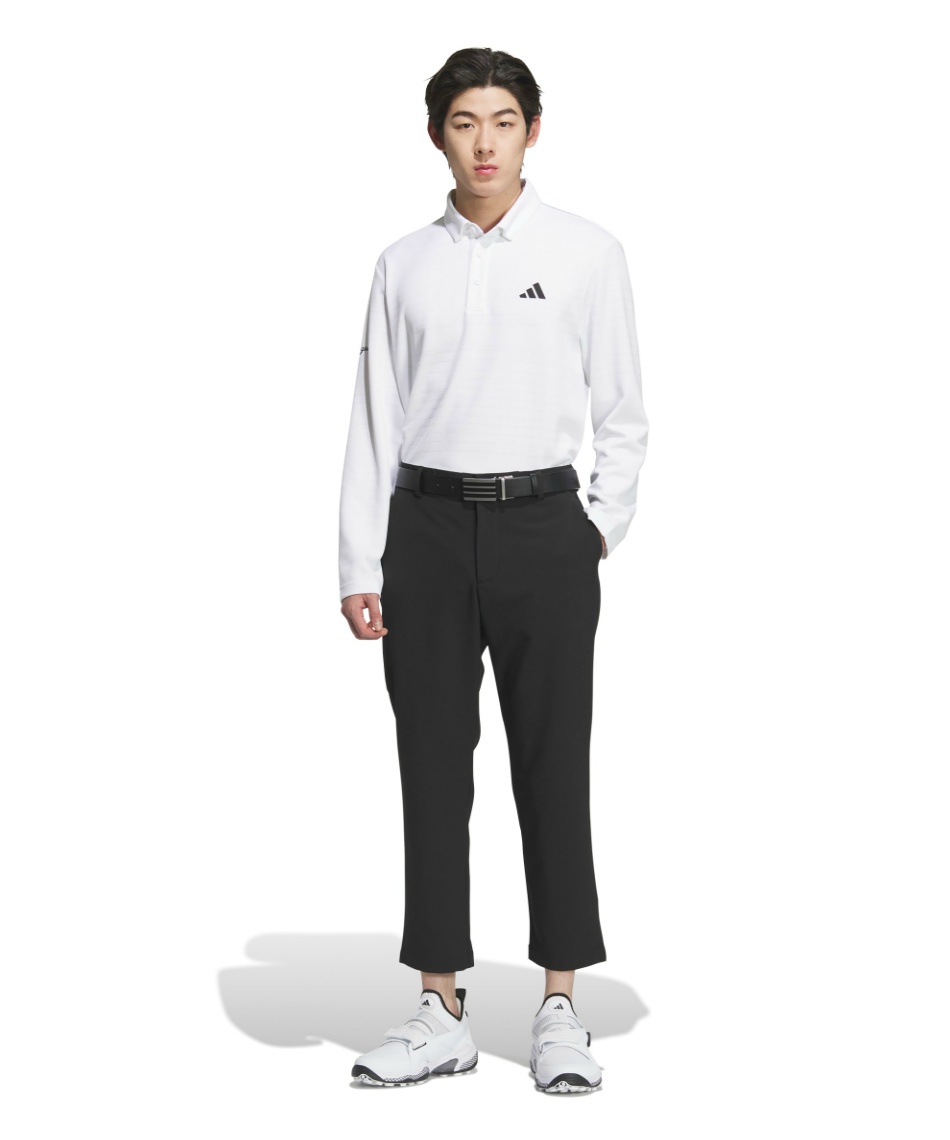 ゴルフウェア ポロシャツ 長袖 シーズナルジャガード長袖シャツ JVV03