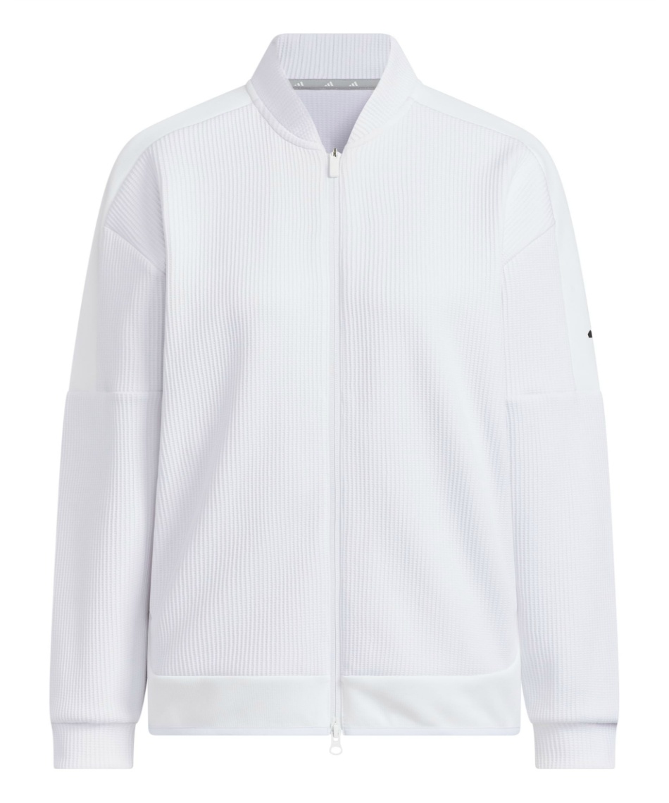 新品❤️TFW49 フルジップジャケット ホワイト アディダス(adidas) ゴルフウェア ブルゾン COLD .RDY ファブリック