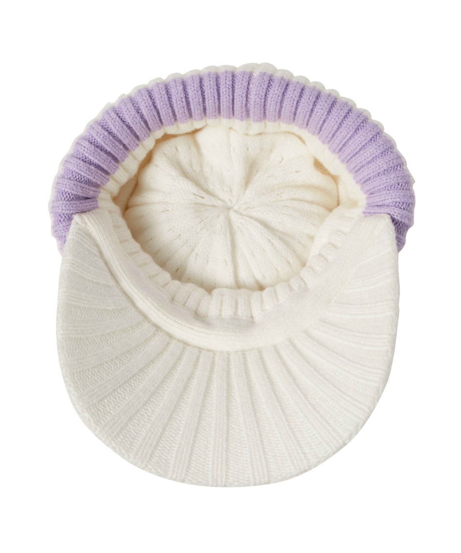 ルコックスポルティフ(le coq sportif) ゴルフ ニット帽 ケーブル編み