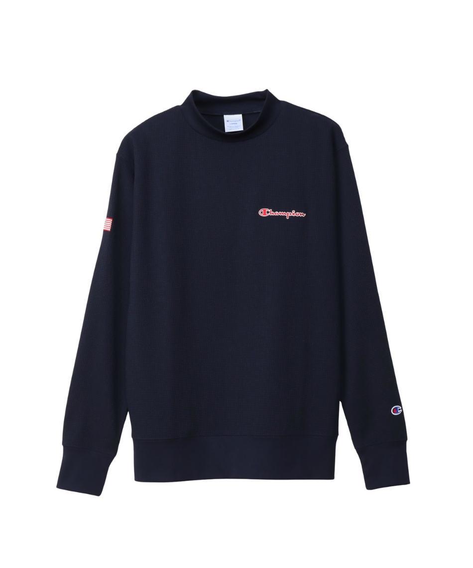 チャンピオン ゴルフ モックネック シャツ ネイビー Lサイズ Champion GOLF［チャンピオンゴルフ］モックネックシャツ
