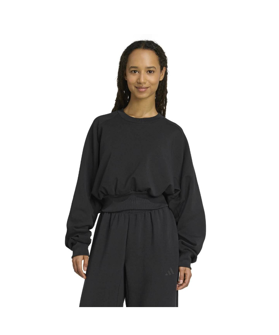 スウェットトレーナー ソフト ラックス ルーズ スウェットシャツ