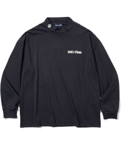 獲得ポイント90pt 【送料無料】ボギー ラウンジ(BOGEY LOUNGE) ゴルフウェア 長袖シャツ スイングモックネック長袖SH 5G199-76BG 【2025年秋冬モデル】 メンズ 49BK M