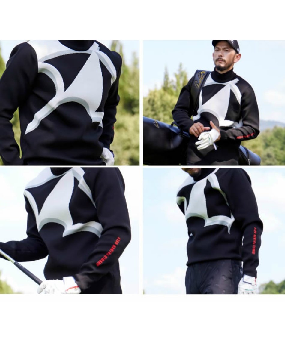 アノールドパーマ アーノルドパーマー(arnold palmer) ゴルフウェア セーター BK