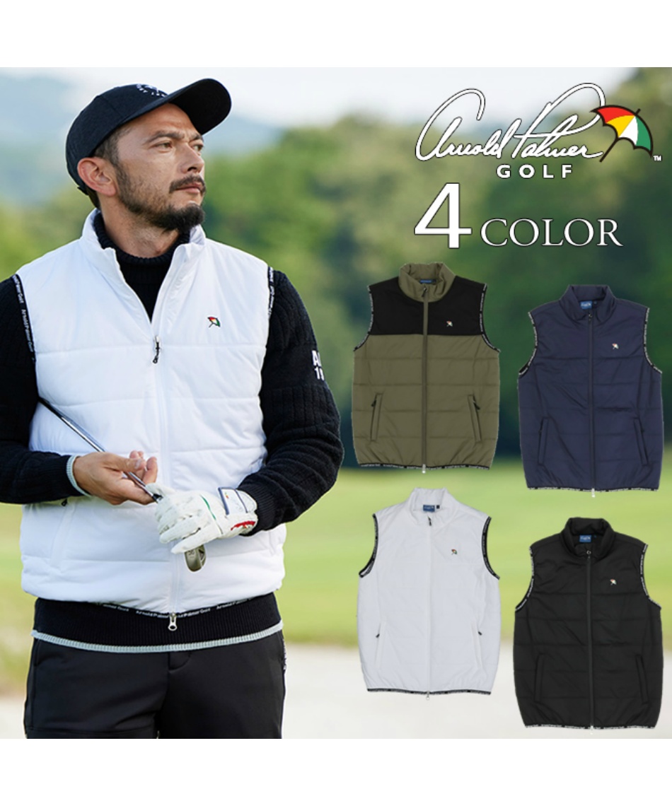 アーノルドパーマー(arnold palmer) ゴルフウェア アウターベスト