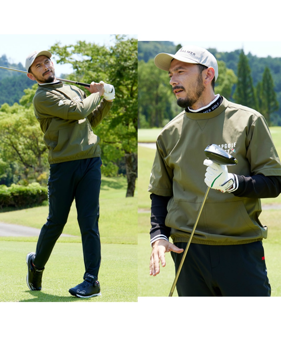 アーノルドパーマー(arnold palmer) ゴルフウェア ブルゾン 2WAY