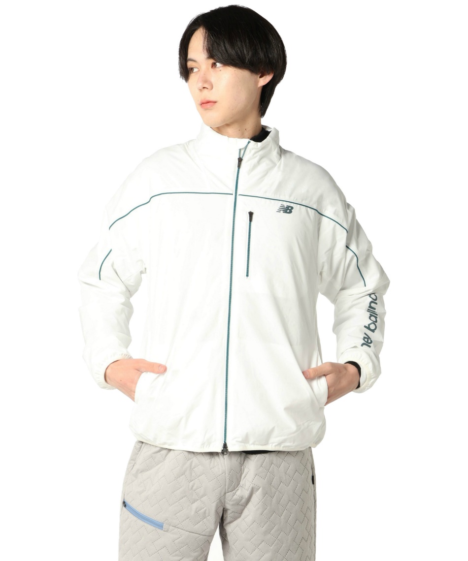 ★秋冬★ニューバラスゴルフ★パデットフルジップブルゾン★4/NV New Balance（ニューバランス） ニューバランス（new balance