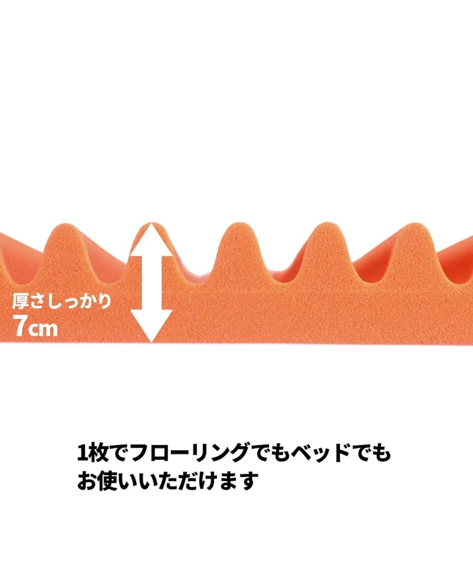 西川(nishikawa) 寝具 エニーマット セミダブル 高反発 ベーシック 丸