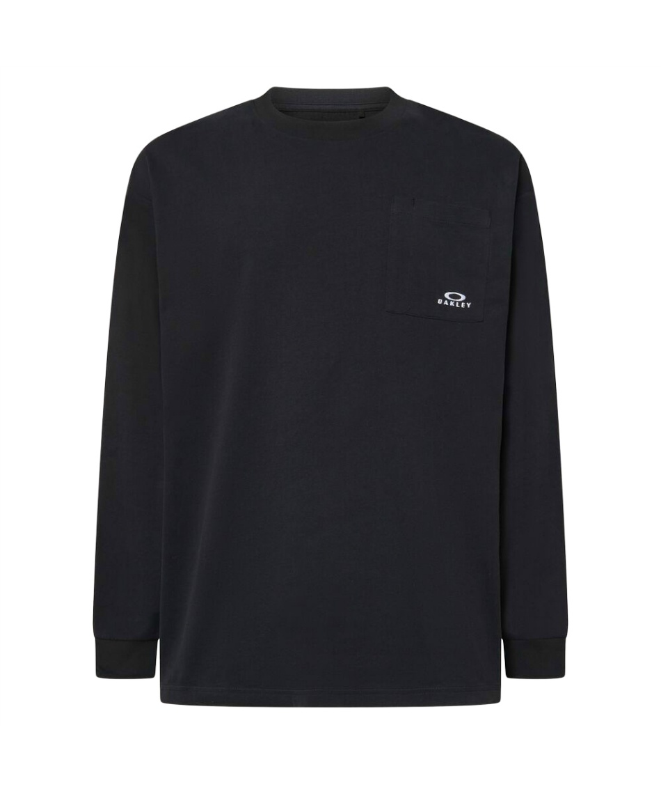 l|Cg56pt yzI[N[(OAKLEY) X|[cEFA  ENHANCE HEAT COTTON TEE RELAX FOA408255 yKizyzzd Y BLACKOUT L