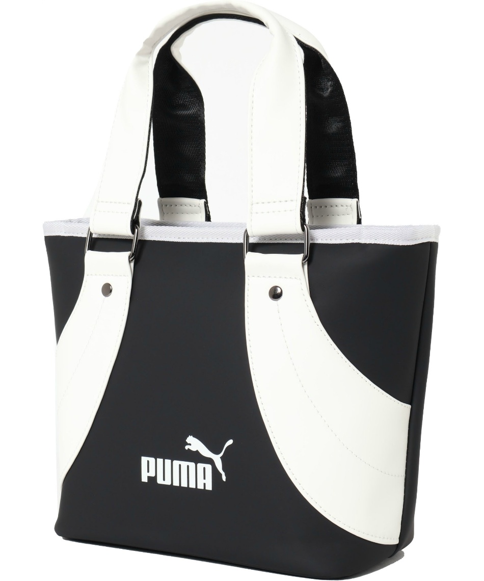 獲得ポイント60pt 【送料無料】プーマ(PUMA) トートバッグ ユニセックス ゴルフ FOG クラシック ラウンド 091942FW 【2025年モデル】 メンズ レディース BK/WH(05)