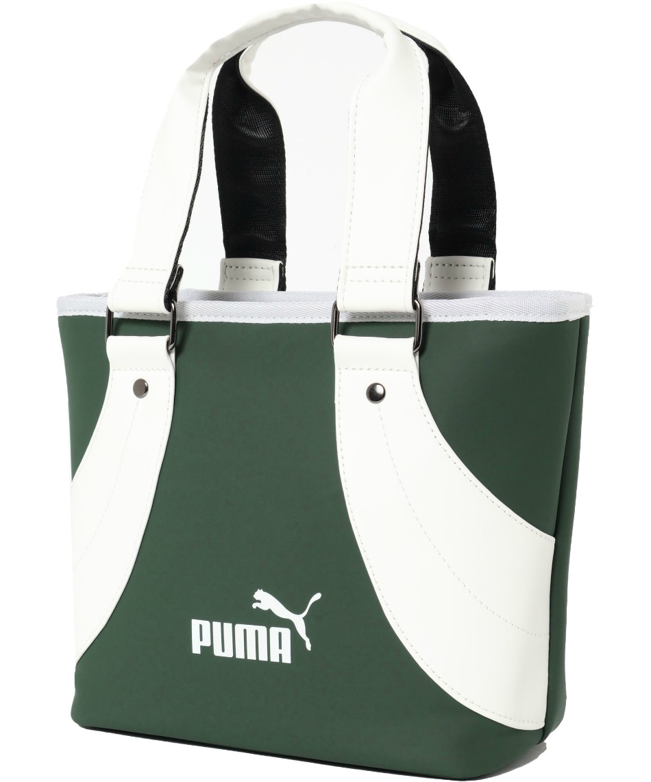 獲得ポイント60pt 【送料無料】プーマ(PUMA) トートバッグ ユニセックス ゴルフ FOG クラシック ラウンド 091942FW 【2025年モデル】 メンズ レディース GR/WH(06)
