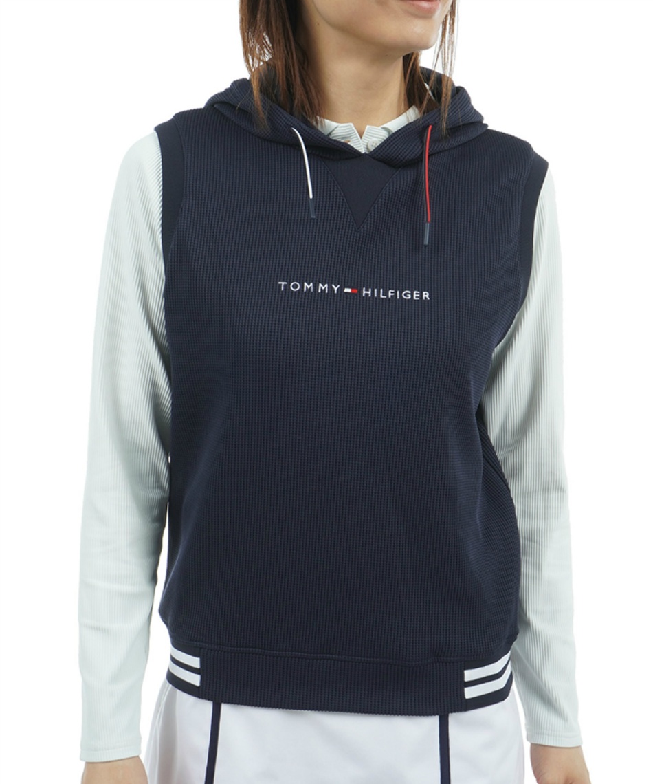 l|Cg140pt yzg~[qtBK[St(TOMMY HILFIGER GOLF) StEFA xXg bt XEFbgt[fB[xXg THLA551 y2025NH~fz fB[X NVY M