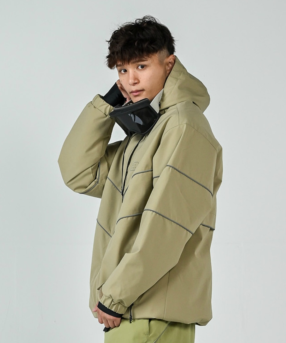 ワンスリー(ONETHREE) スノーボードウェア ジャケット PIPE LINE JK