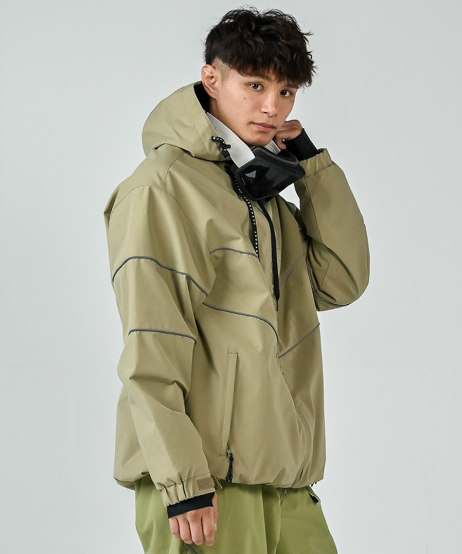 ワンスリー(ONETHREE) スノーボードウェア ジャケット PIPE LINE JK