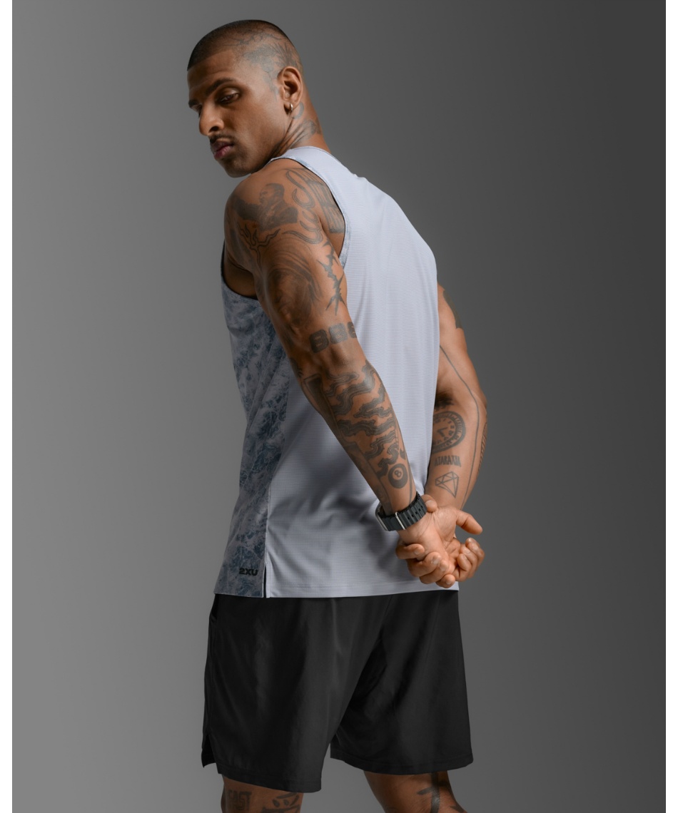 ツータイムズユー(2XU) ランニングウェア Tシャツ ノースリーブ Aero