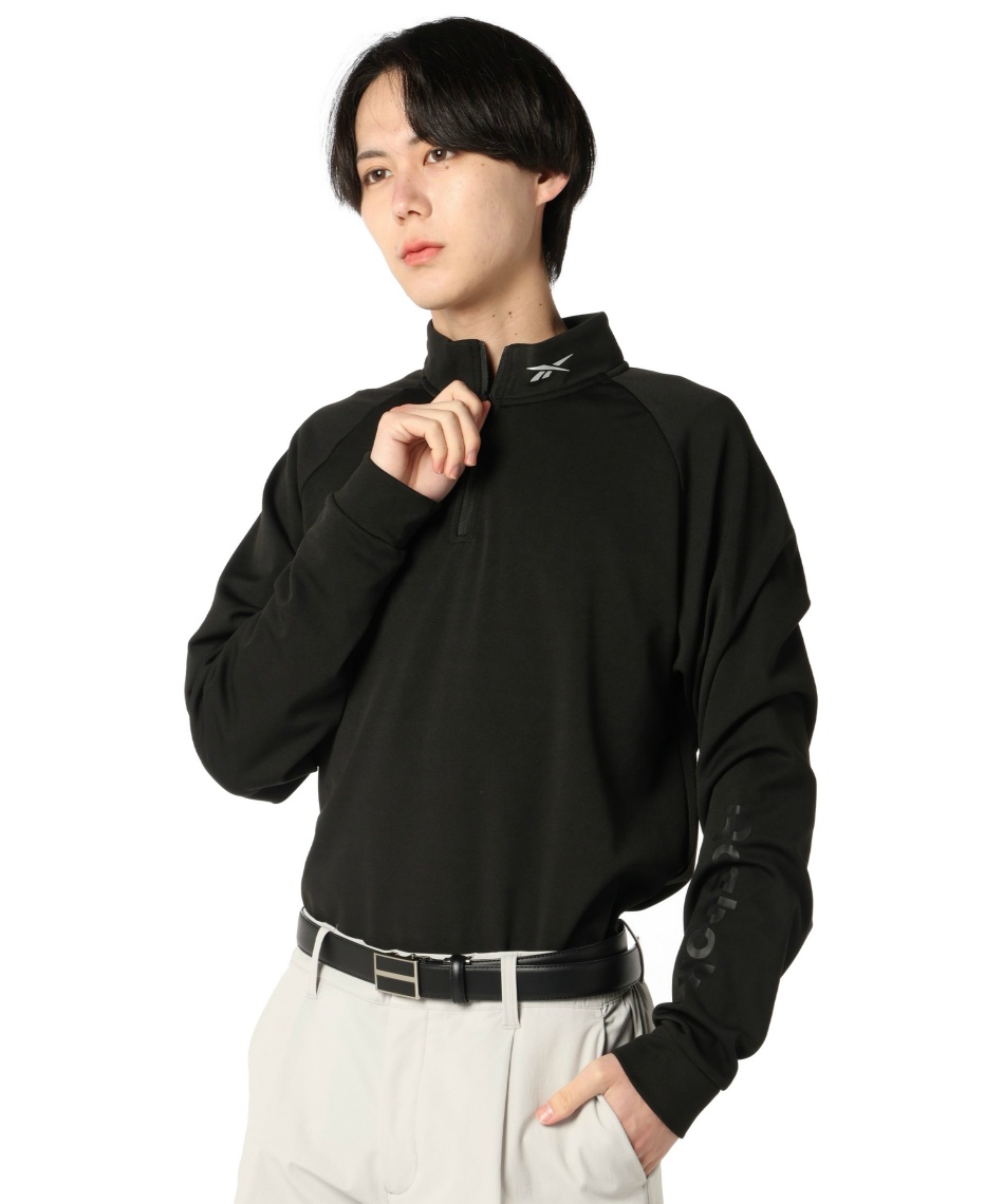 リーボック(Reebok) ゴルフウェア 長袖シャツ 裏フリースHZ長袖SH