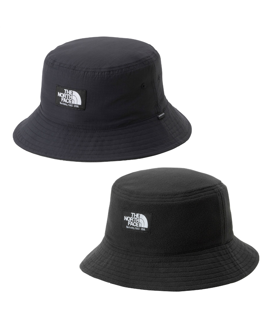 ハット リバーシブルフリースバケットハット NN42533-K 【国内正規品
