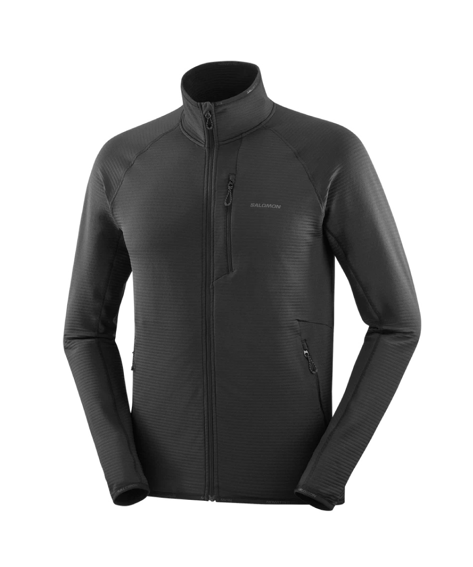 サロモン(SALOMON) フリース ジャケット ESSENTIAL LIGHTWARM ミドル