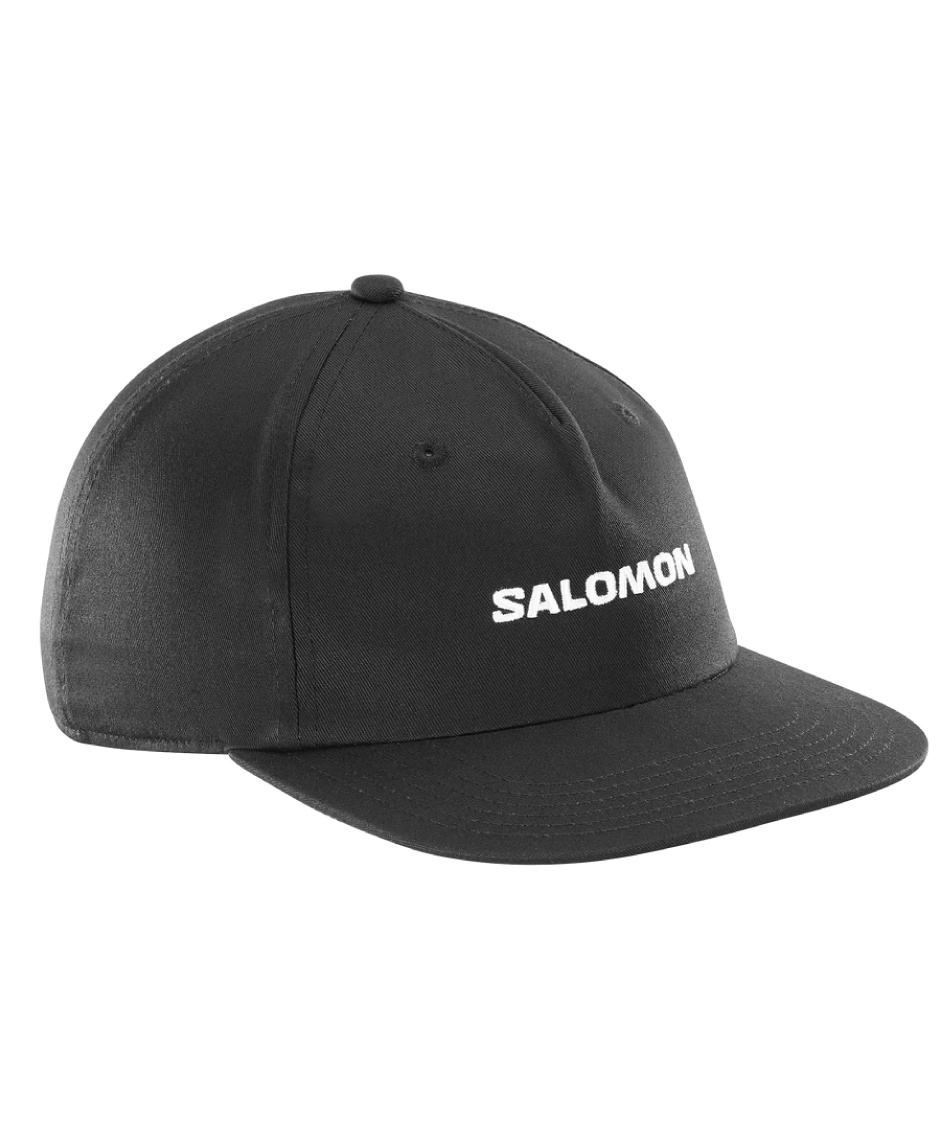 サロモン(SALOMON) 帽子 キャップ LOGO FLAT CAP LC2682900 【国内正規