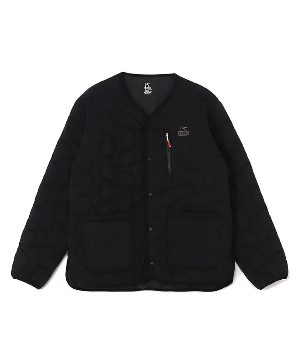 チャムス(CHUMS) 中綿ジャケット メンズ レディース ブービーステッチパテッドカーディガン Booby Stitch Padded Cardigan CH04-1469 チャムス(CHUMS) 中綿ジャケット ブービーステッチパテッド