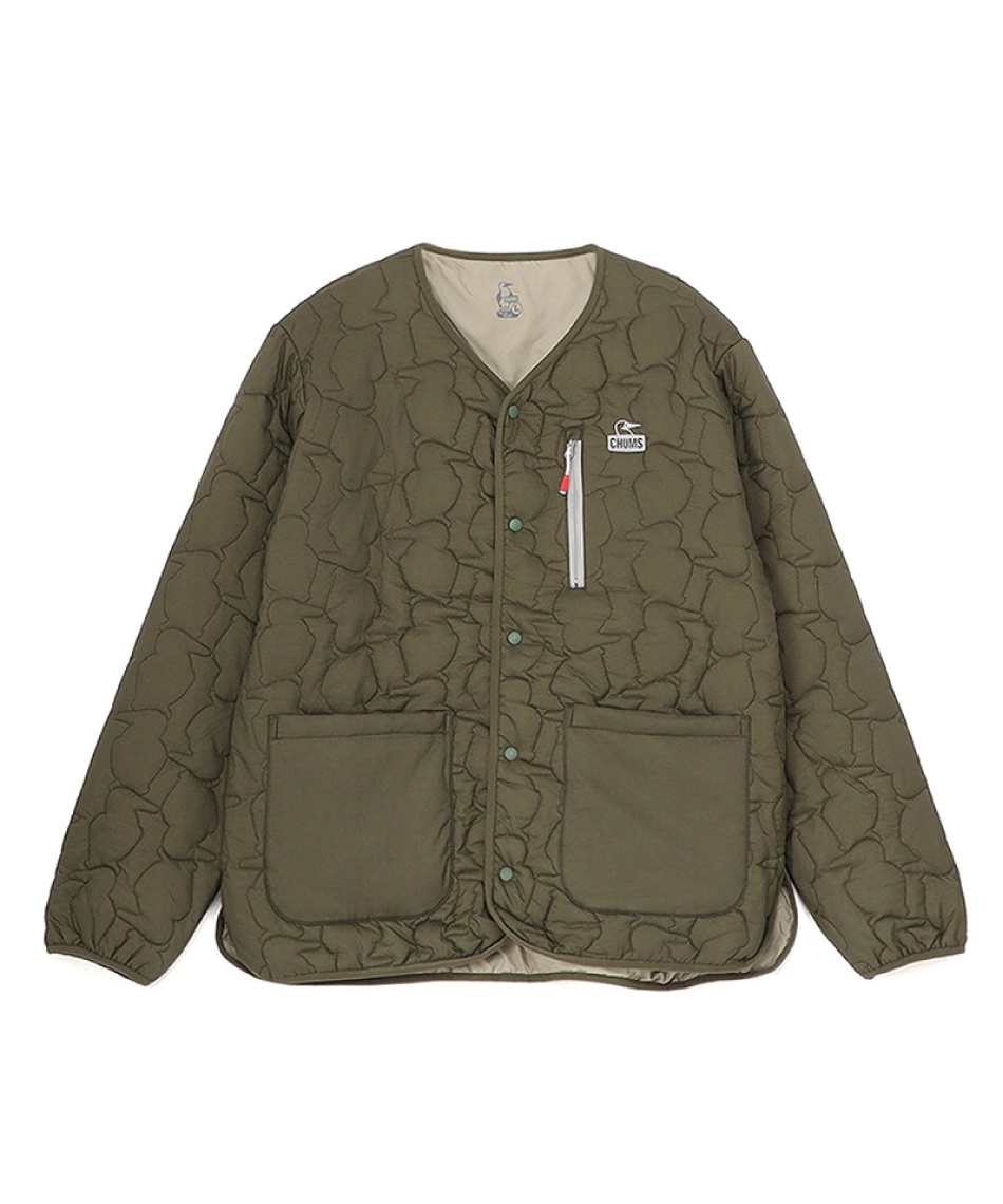 チャムス(CHUMS) 中綿ジャケット ブービーステッチパテッド