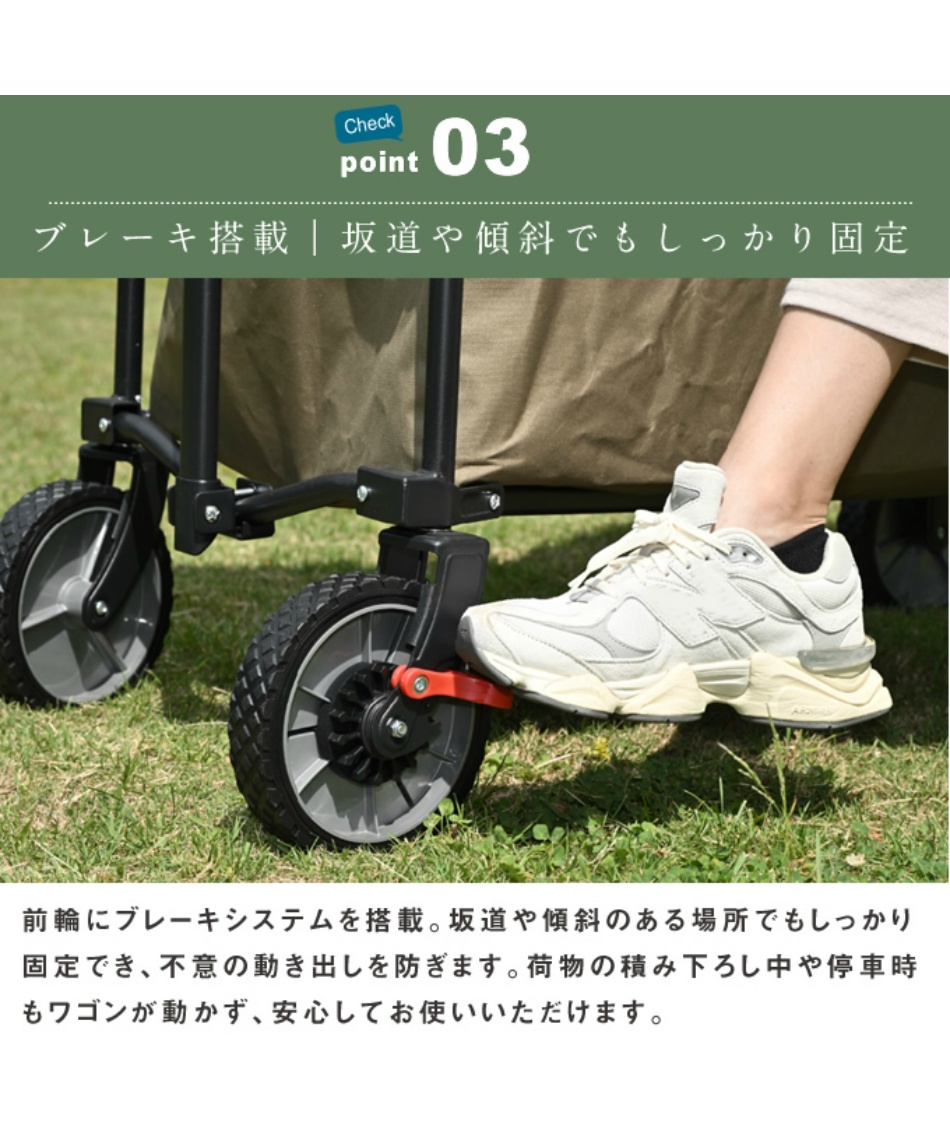 ビジョンピークス(VISIONPEAKS) アウトドアワゴン コンパクトキャリー