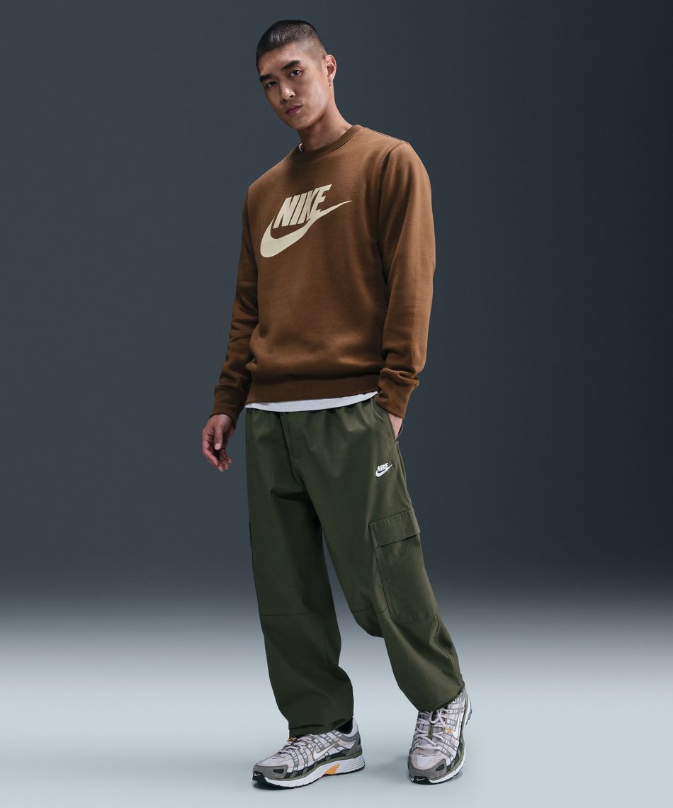 ナイキ(NIKE) スウェットトレーナー CLUB 裏起毛フードスウェット NV