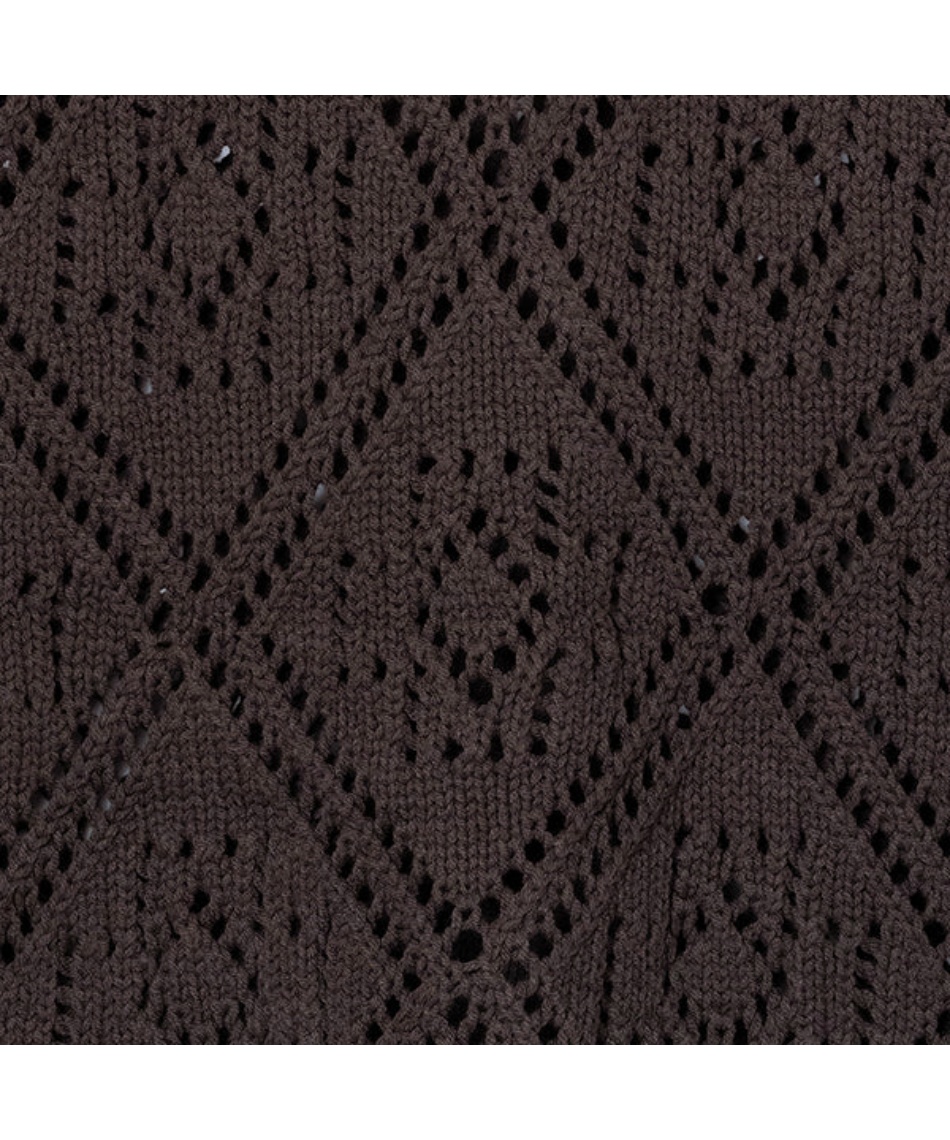 ペンドルトン(PENDLETON) カーディガン レースステッチ 3ゲージ V