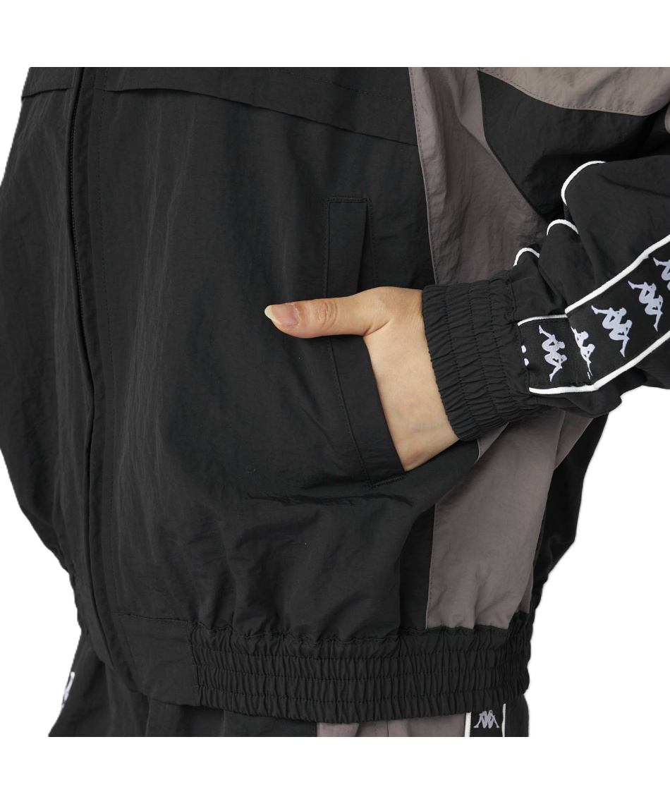 ジャージ ジャケット バンダラインナイロンジャケット 245-621 【ご