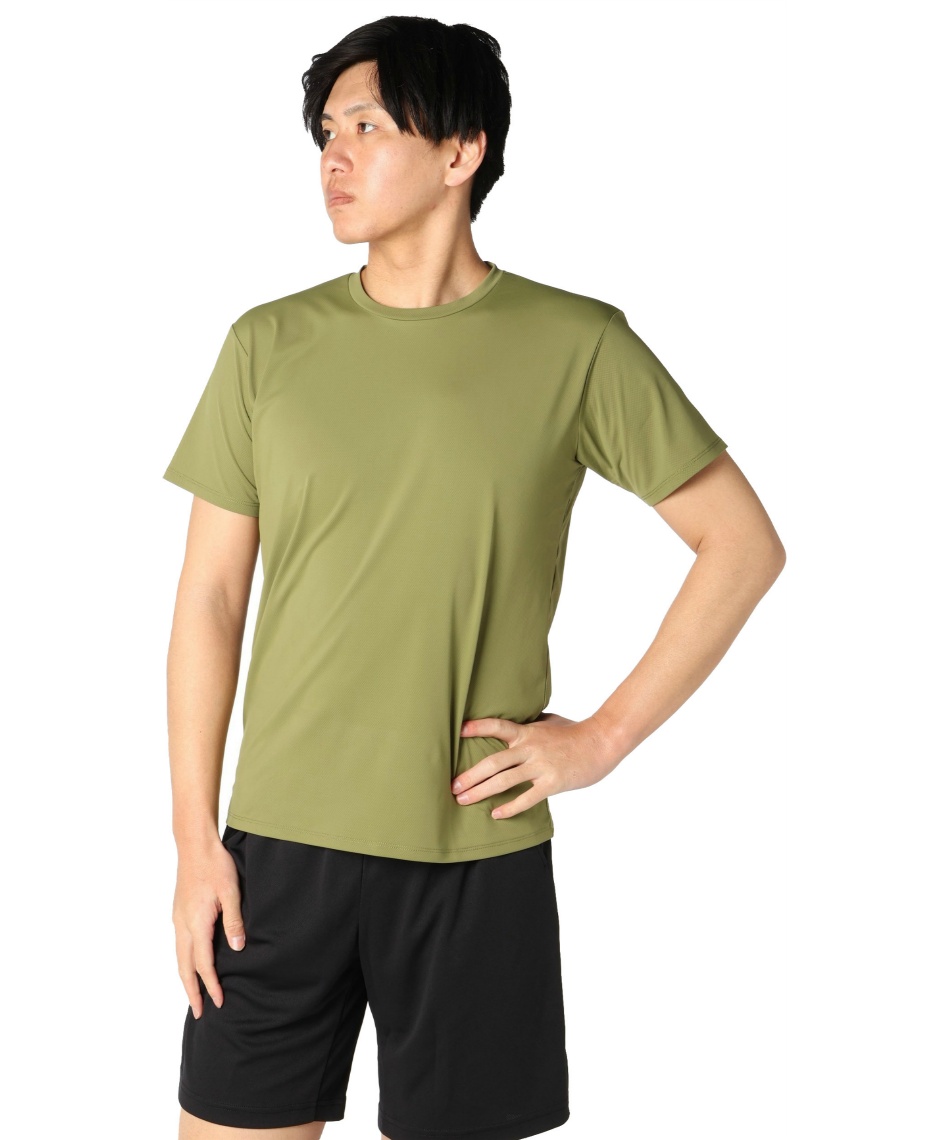 Tシャツ 半袖 CD接触冷感 半袖機能T VQ441201F04 | スポーツ用品なら