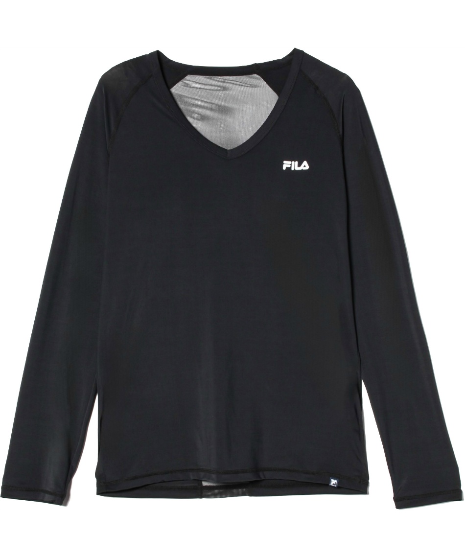 フィラ(FILA) ゴルフ アンダーウェア 長袖 メッシュVネックアンダー