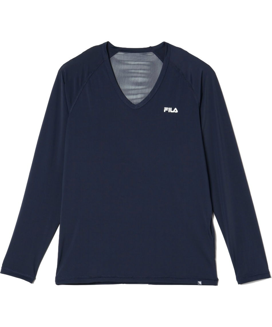フィラ(FILA) ゴルフ アンダーウェア 長袖 メッシュVネックアンダー