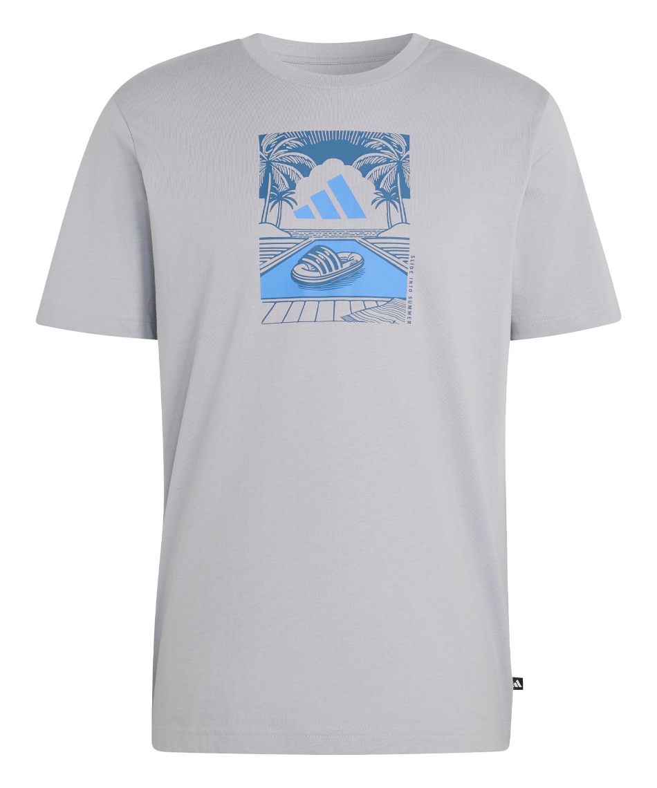 Tシャツ 半袖 SUMMER SLIDES RELAX GRAPHIC T-SHIRT JZ5003 P2742