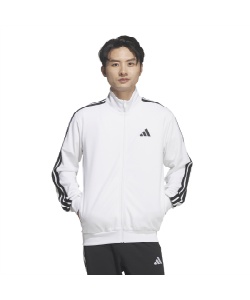 �l���|�C���g690pt 28% OFF�^SALE �A�f�B�_�X(adidas) �X�|�[�c�E�F�A �W���[�W �W���P�b�g �X���[�X�g���C�v�X ���M�����[�t�B�b�g �_�u���j�b�g �g���b�N�g�b�v KR6431 DH100 �����Y WH S
