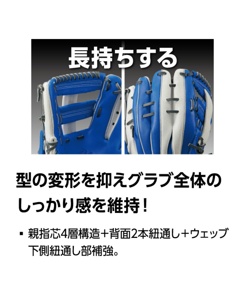 ゼット(ZETT) 野球 一般軟式グローブ オールラウンド ネオ