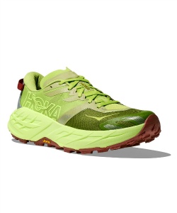 HOKA トレイルランニングシューズ グリーン スポーツ・レジャー:ランニング:ランニングシューズ:トレイル