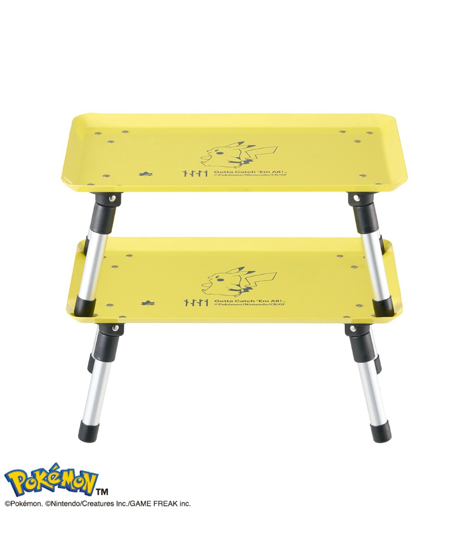 アウトドアテーブル 小型テーブル ポケモンスタックカラーテーブル