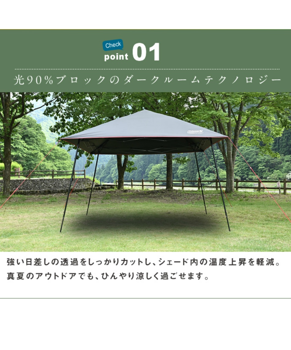 ワンタッチタープ インスタントバイザーシェード IV LDR 2253787
