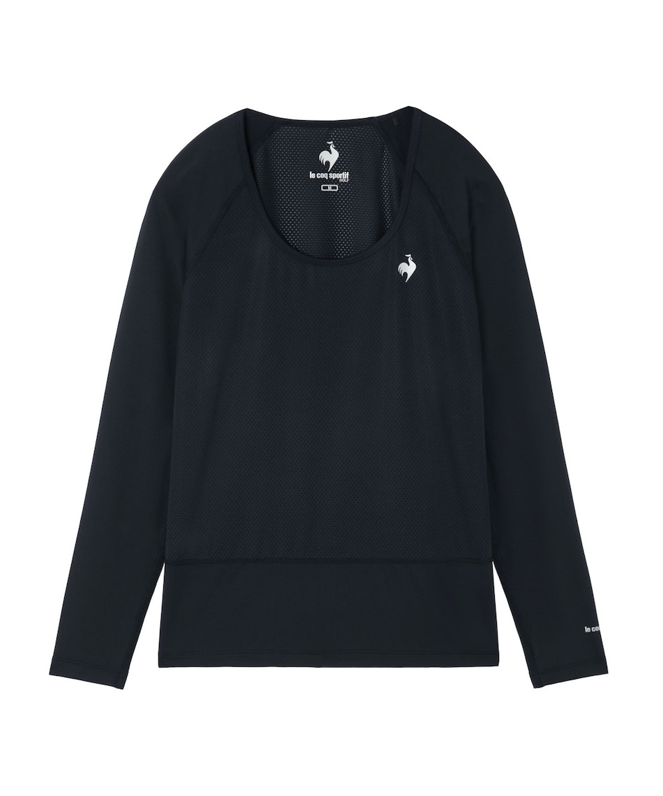 �l���|�C���g50pt �y���������z���R�b�N�X�|���e�B�t(le coq sportif) �S���t �A���_�[�E�F�A ���� �N���[�l�b�N���b�V���A���_�[�V���c LG6SUD01L �y2026�N�t�ă��f���z ���f�B�[�X NV00 LL