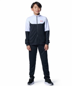 �l���|�C���g66pt 13% OFF�^SALE �y���������z�A���_�[�A�[�}�[(UNDER ARMOUR) �W���[�W�㉺�Z�b�g UA COLORBLOCK BIG LOGO TRACKSUIT 6012490-001 �W���j�A 001 160