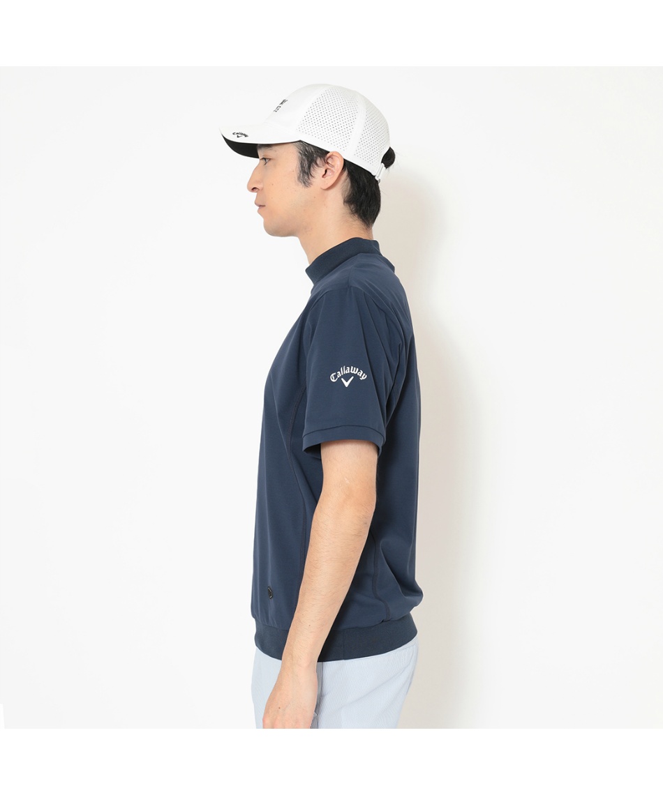 ♭ キャロウェイ(Callaway) ゴルフウェア 半袖シャツ 裏クール半袖