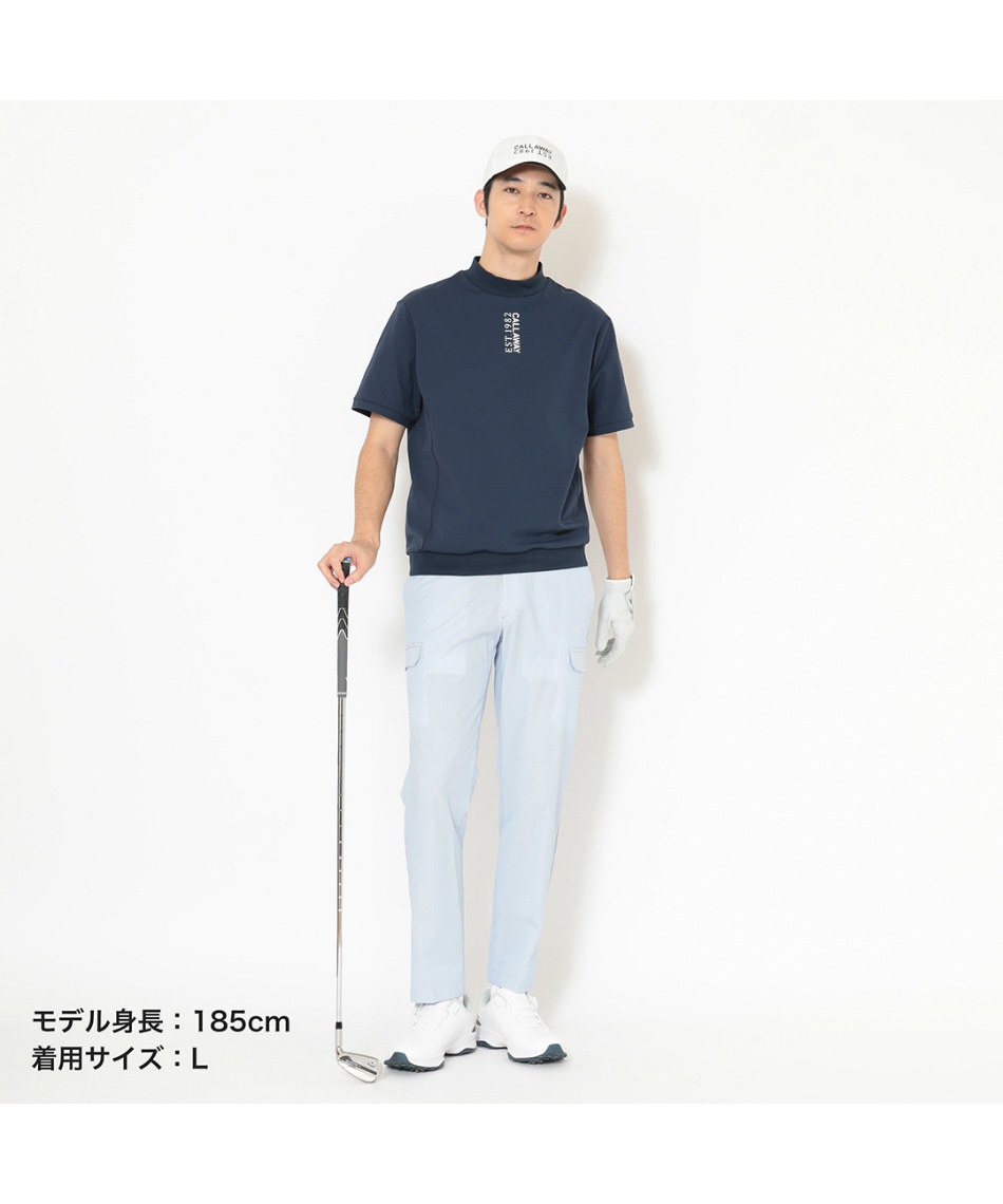 ♭ キャロウェイ(Callaway) ゴルフウェア 半袖シャツ 裏クール半袖