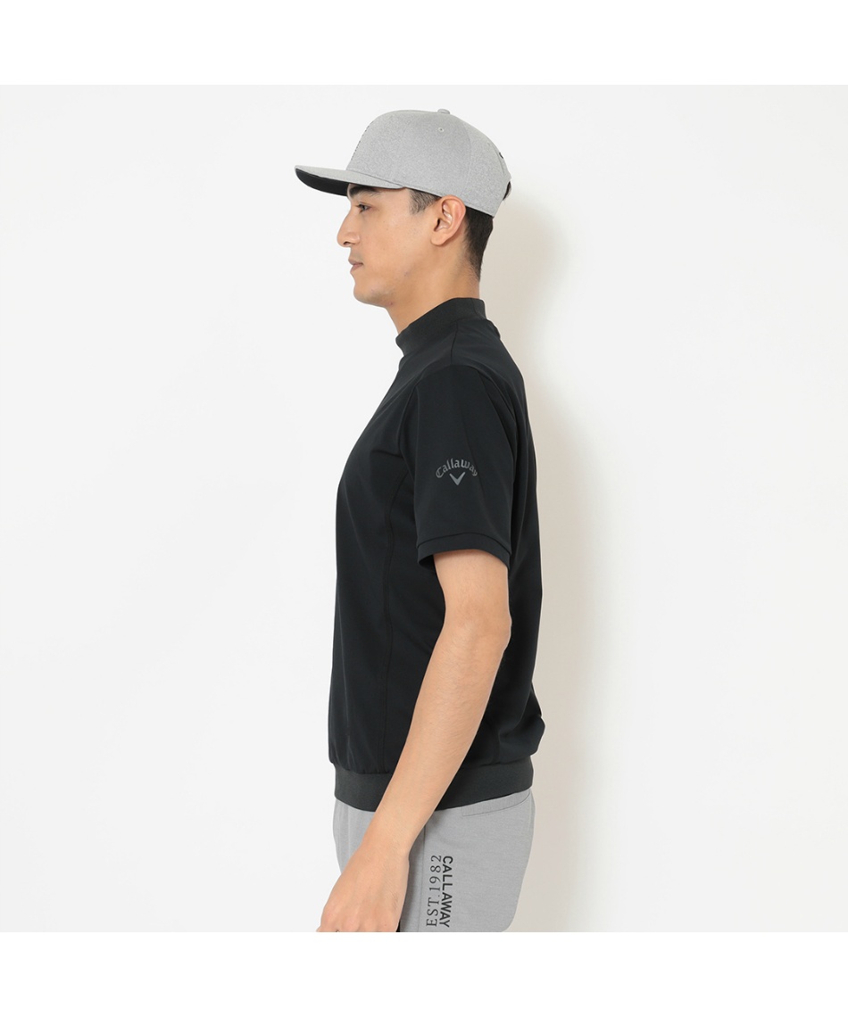 ♭ キャロウェイ(Callaway) ゴルフウェア 半袖シャツ 裏クール半袖