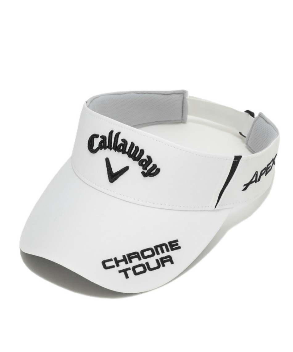 New Balance Callaway ゴルフウェア サンバイザー　5点セット キャロウェイ(Callaway) ゴルフ サンバイザー TOUR SW VISOR 26 JM
