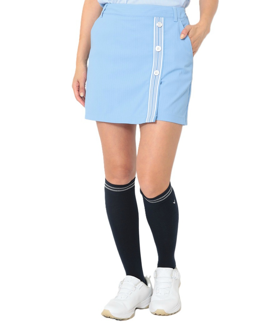 �l���|�C���g105pt 3% OFF�^SALE �y���������z�L�����E�F�C(Callaway) �S���t�E�F�A �X�J�[�g �X�g���C�v�h�r�[�X�J�[�g C26128200 �y�������K�i�z�y2026�N�t�ă��f���z ���f�B�[�X 1110 L