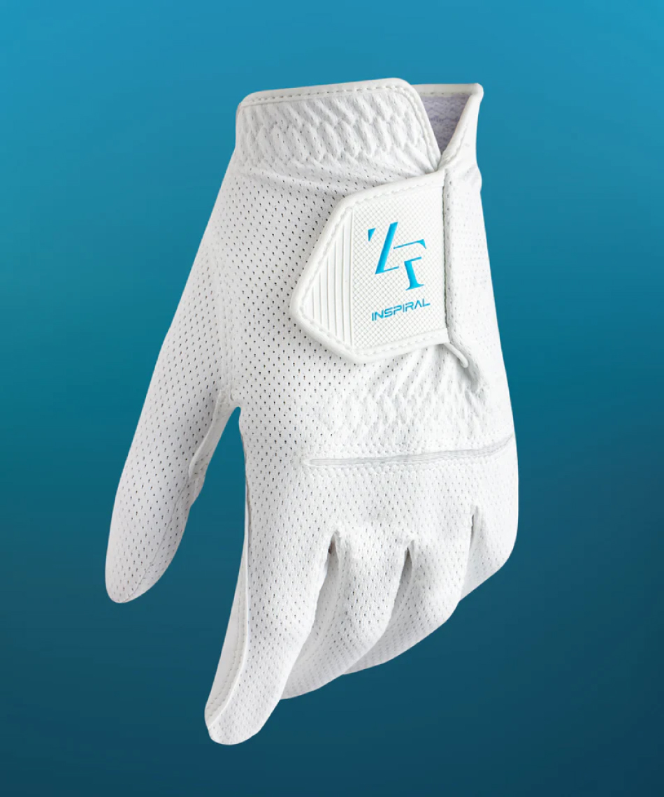 ⑳ゼロフィット インスパイラルグローブ 白 23㌢ 5枚セット ゼロフィット(ZEROFIT) ゴルフ 左手用グローブ インスパイラルグローブ