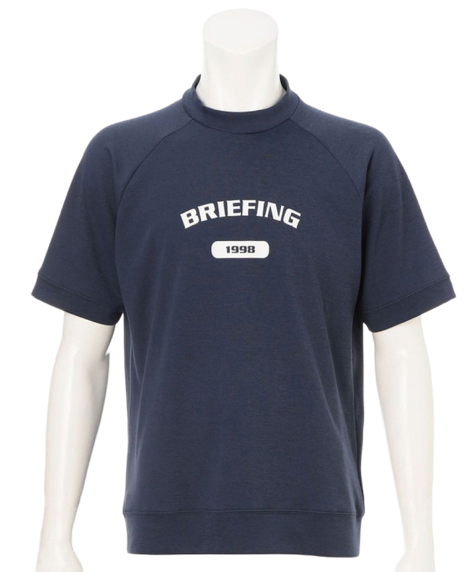 �l���|�C���g200pt �y���������z�u���[�t�B���O(BRIEFING) �S���t�E�F�A �����V���c COLLEGE LOGO HIGHNECK �����b�N�X�t�B�b�g BRG261M49 �y2026�N�t�ă��f���z �����Y 076NAVY XL