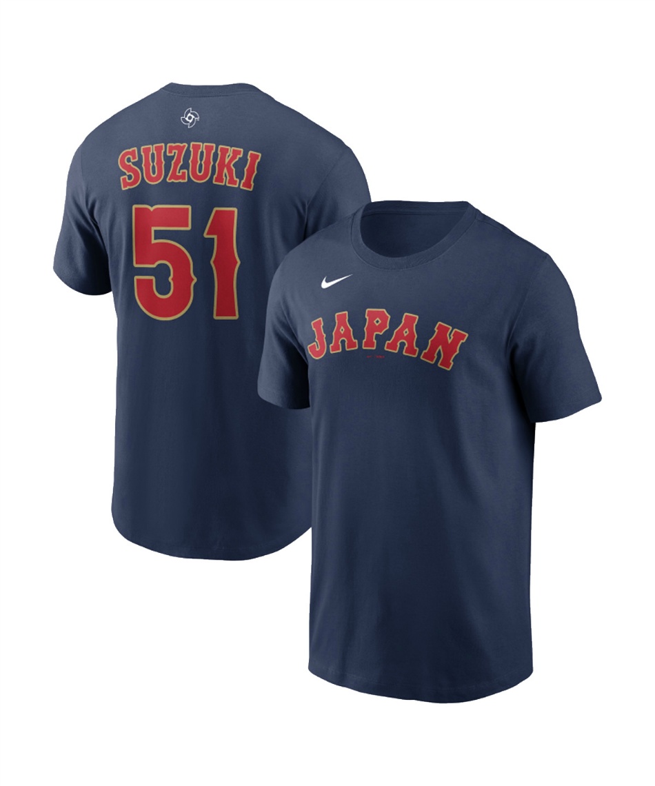 野球ウェア 半袖Tシャツ WBC 2026 Japan ネーム&ナンバーTシャツ 51