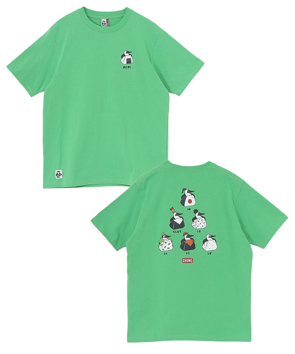 チャムス(CHUMS) Tシャツ 半袖 ブービーオニギリフレンズTシャツ CH01