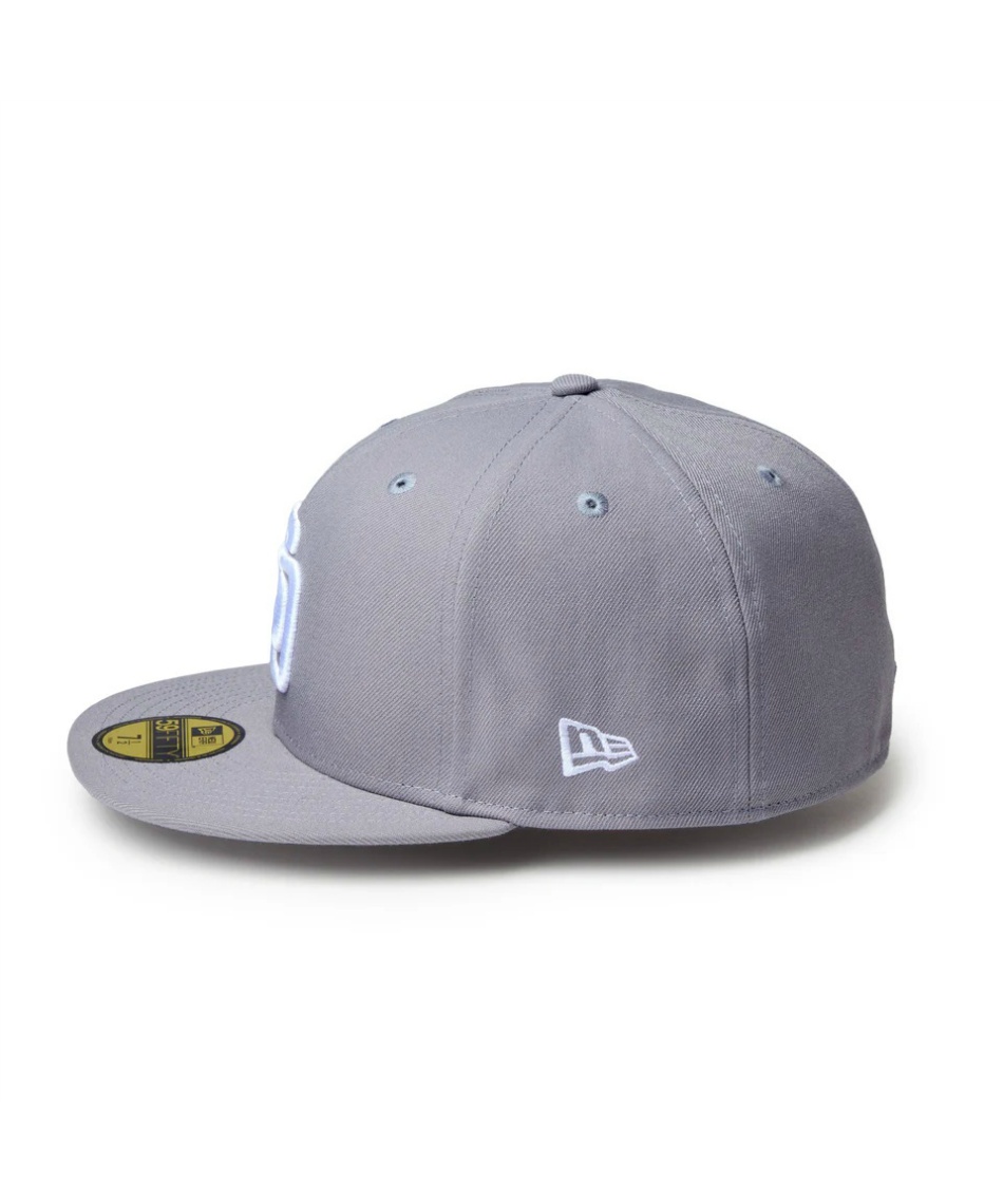 帽子 キャップ 59FIFTY サンディエゴ・パドレス グレー/ホワイト