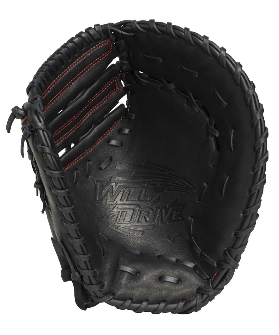 ミズノ(MIZUNO) 野球 一般軟式グローブ 一塁手 軟式用WILL DRIVE RED